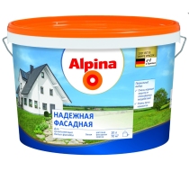Краска ВД Альпина Надежная фасадная База 1  7,75кг/ 5,0л.