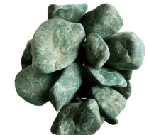 Камень для бани Змеевик (серпентинит) 10кг  коробка АК