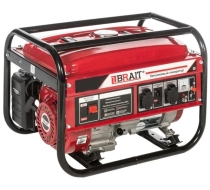 Генератор бенз. BRAIT BR-3600AL (2,5/2,8кВт,220В,50Гц,12В) 02.01.003.037