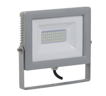Прожектор IEK LED СДО-7 10W 900Лм 6500К IP65 серый