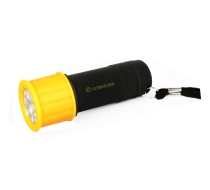 Фонарь электр. светодиод.Ultraflash LED15001-В аккум.черно-жел. пласт.корпус (1/6/96шт) 10480/863473