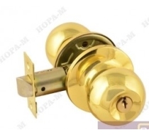 Защелка ISP ЗШ-01-Э (золото, ключ - фиксатор) Нора-М УТ-0016585/16786