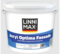 Краска ВД LINNIMAX Acryl Optima Fassad/Оптима фасад База 1 9л.