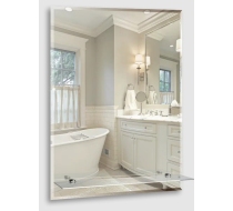 Зеркало 490х680 прямоугольное с фацетом Модерн Silver Mirrors (265)