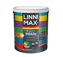 Эмаль акриловая LINNIMAX Аква Эмаль шелковисто-матовая База 1 2.5л.