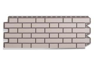 Кирпич Клинкерный белый 1220 x 440 мм