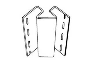 Угол внутренний GL 3,00м бежевый(20)