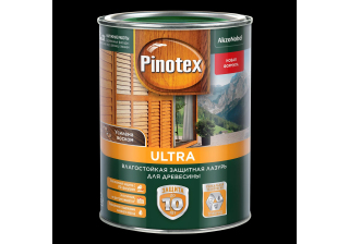 Влагостойкая защитная лазурь Pinotex Ultra для древесины тик ( 1л) 5353798