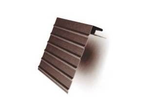 Фаска J (ветровая планка) GL 3,00х0,203м коричневая(24)