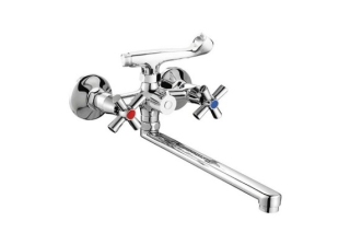 Cмеситель в ванну MIXXUS POLO 140 EURO буксовый /CR0275/