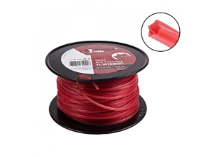 Леска для триммера №1 1.5LB (4.0 мм,0.68кг, крученный двухцветный, 63м (2-ух слойный) TL10154002