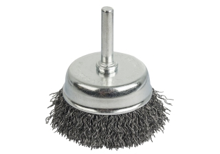 Кордщетка для дрели ПРАКТИКА 63мм чашеобразная мягкая 773-415