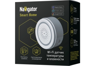 Умный датчик NSH-SNR-TH01-WiFi Navigator 14552 датчик темпр. и влажности