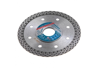 Диск алмазный 125х22,2мм тонкий сплошной (Jaguar) мокрое резание /73053/ Gross