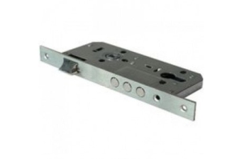 Корпус замка врезной под М/Ц 152-45.3 SB (защелка мет. золото) APERTO (УТ-0016726)