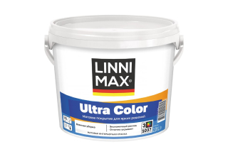 Краска ВД LINNIMAX Ultra Color/Ультра Колор для внутренних работ База 3 2.35л.