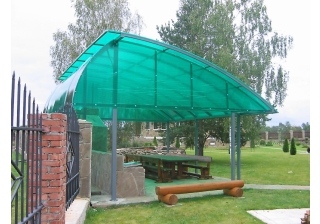 Поликарбонат 12000х2100х8 Зеленый Израиль