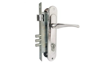 Замок врезной Абсолют ЗВ4-85/07 (Хром-лак) 32761