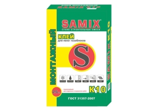 Клей монтажный для газобетона 