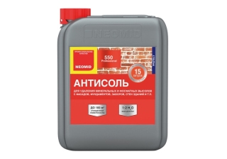 Средство для удаления минеральных высолов NEOMID 550 1:2 5л.