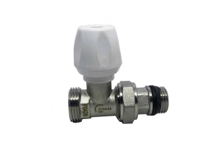 Кран д/рад.  верхний прямой 1/2