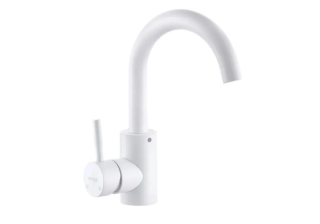 Cмеситель для умывальника MIXXUS SUS 011-B WHITE CR0434