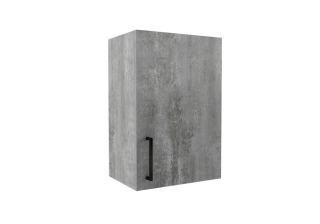 Шкаф навесной для посуды с полкой 400 Цемент светлый