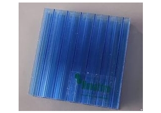 Поликарбонат 12000х2100х8 Синий Novatro