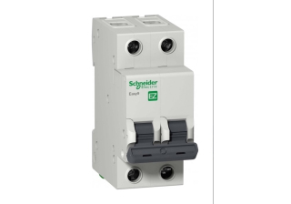 Автомат Schneider Electric Easy 9 2Р 10А 4.5кА С EZ9F34210