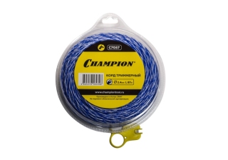 Корд трим.CHAMPION Sky-cutter 2.4мм* 87м (витой квадрат), CHAMPION C7057