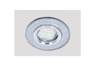 Светильник Поликристалл MR16+LED AL/CLEAR LED 3Вт IL.0027.22.03