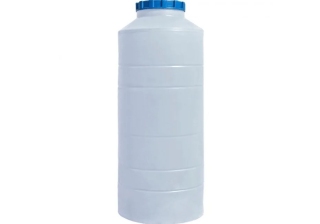 Емкость 500л. овально вертикальная белая 152*67