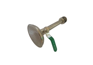 Рассеиватель для летнего душа металл., с пласт. лейкой 1/2