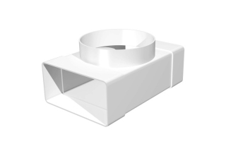 Тройник плоский с выходом на фитинг 60120 ТФ100П