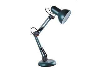 Настольная лампа на струпцине (основание) 2811/1 (3095/1) зеленый