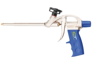 Пистолет для монтажной пены,усиленный алюминиевый корпус /88671/ Сибртех