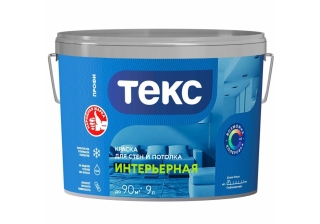 Краска ВД ТЕКС ПРОФИ интерьерная супербелая 13.5кг/9л. 134719