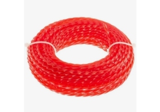 Леска №1 3.5мм*15м  крученый красн цв картон TL1035152