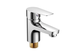 Cмеситель для умывальника MIXXUS OMEGA 001 гайка, d-35 /CR0261/