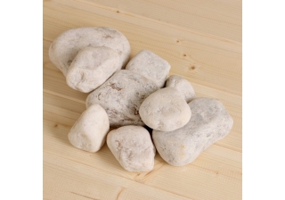 Камни для бани Кварц Княжеский отборный обвалованный 10кг. кор.