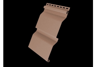 Сайдинг виниловый GL 3,60х0,225м темно-бежевый (0,81м.кв./шт.)(22)