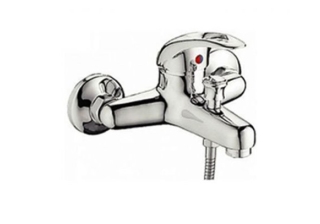 Cмеситель в ванну Lemen LB-3422 D40 короткий нос Хром