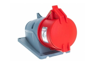 Розетка стационарная силовая ССИ-125 3Р+РЕ+N 32А 380В о/у IP44 IEK