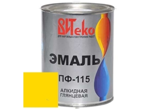 Эмаль ВИТЕКО ПФ-115 желтая 20кг
