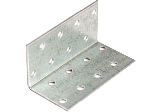 Уголок крепежный равносторонний 80х80х50