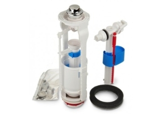 Арматура для бачка АНИ WC6050М кнопка бок. (6896)