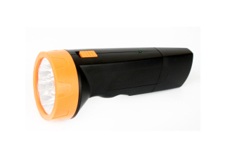Фонарь аккумуляторный светодиод. Ultraflash LED3829 черн/желтый, пласт.корпус 11240/867945