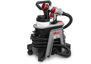 Краскораспылитель эл. CROWN СТ31015 (1200Вт, бак 0.9л., макс. 0.1-0.3бар, 1100л./мин )