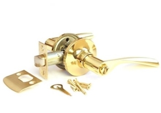 Защелка Титан 200-03 PB (Золото) с фиксатором 8444