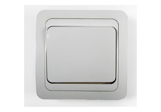 Выключатель IN HOME Classico 1кл c/у белый IP20 /2021-W/